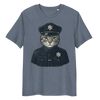 Camiseta Unisex Algodón Orgánico Ring-Spun – Felinos Universales 002 by Velurina
