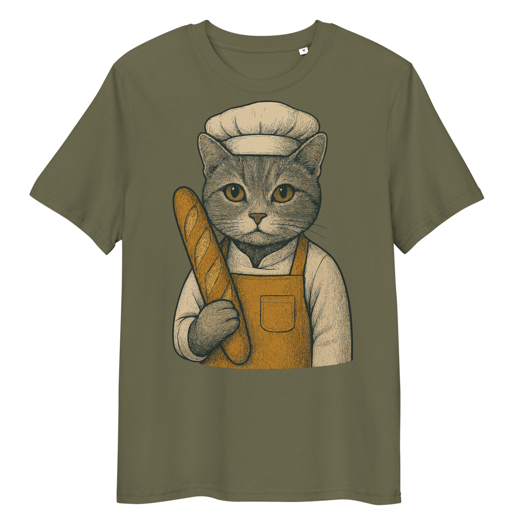 Camiseta Unisex Algodón Orgánico Ring-Spun – Felinos Universales 010 by Velurina