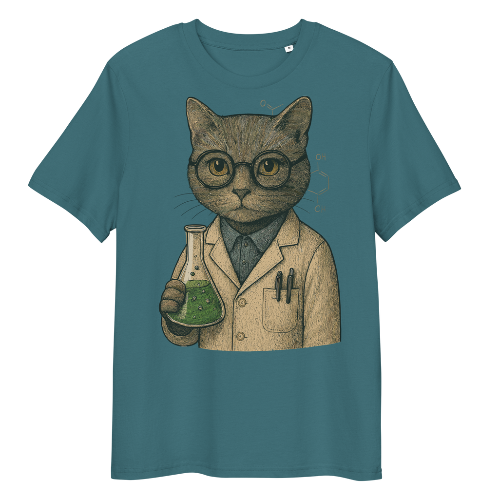 Camiseta Unisex Algodón Orgánico Ring-Spun – Felinos Universales 013 by Velurina