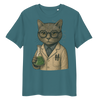 Camiseta Unisex Algodón Orgánico Ring-Spun – Felinos Universales 013 by Velurina